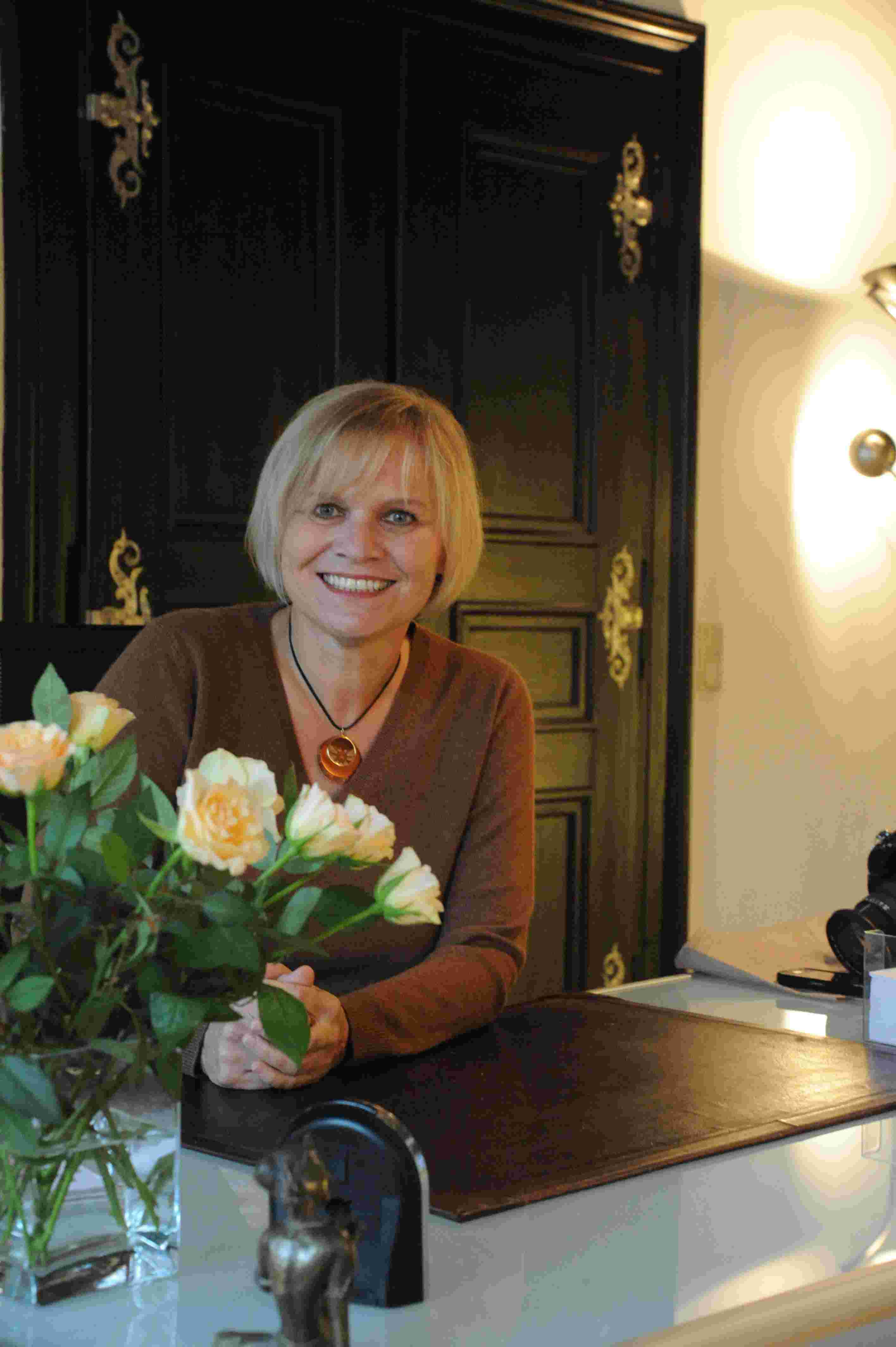 Elisabeth Meier in der Praxis